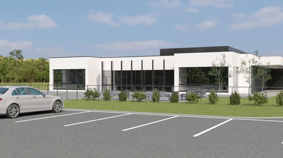 Проект крематория в Днепре / фото: fb Михаил Лысенко