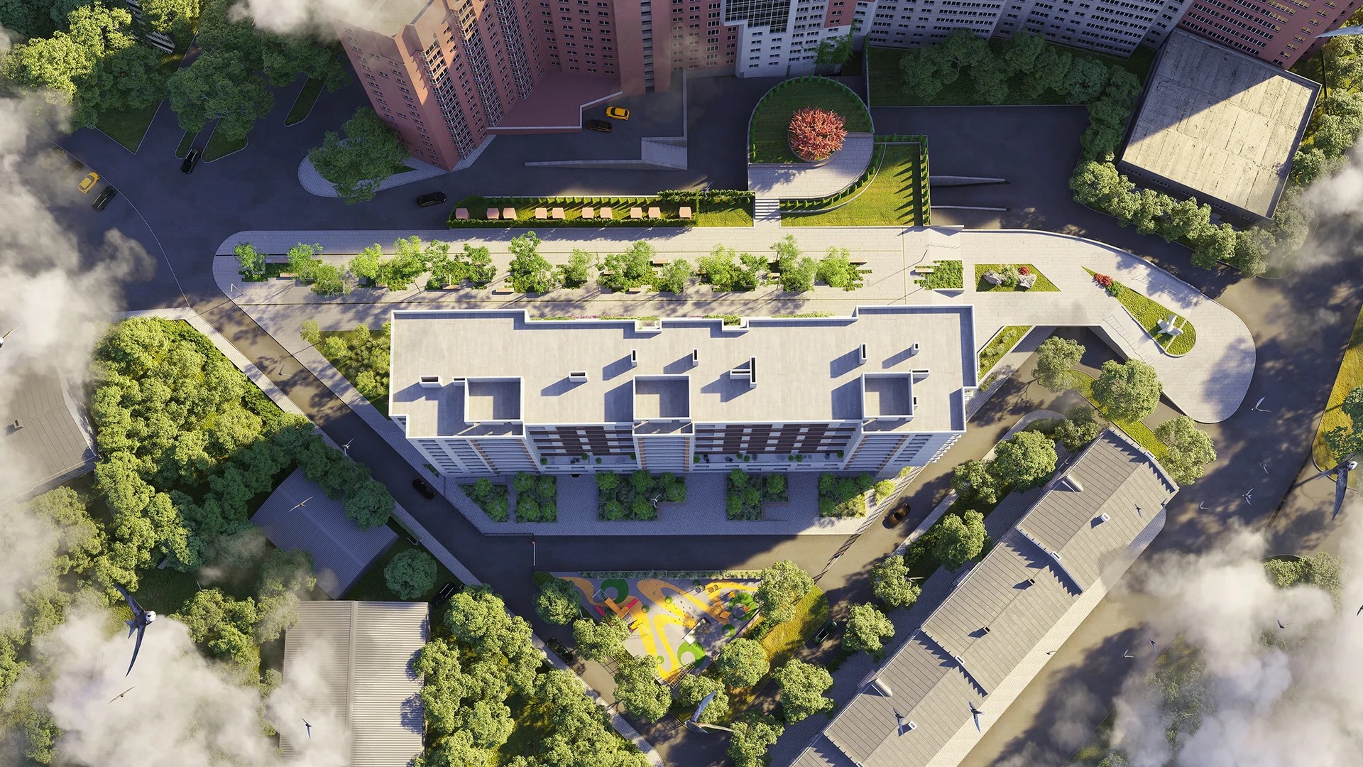 Вместо здания планируют построить дорогу / источник: fb Yevhenii Urban