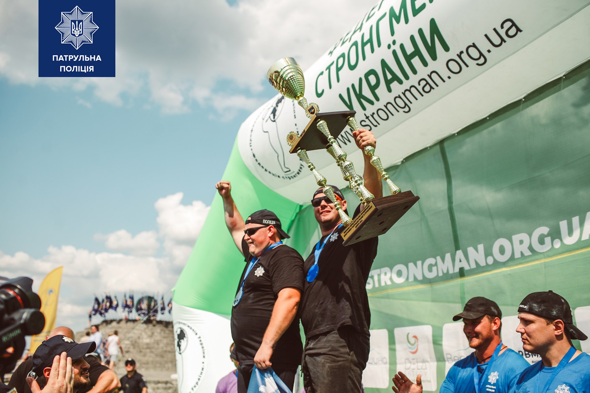 Победители Чемпионата / фото: Патрульная полиция Украины