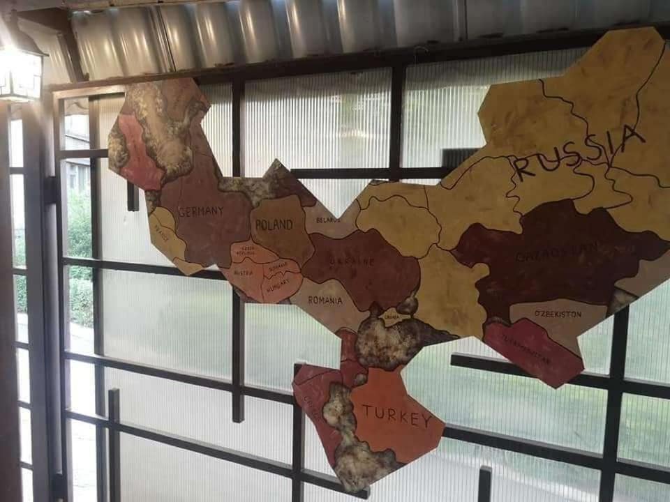 Вот так карта выглядела / фото: fb Богдан Житнік