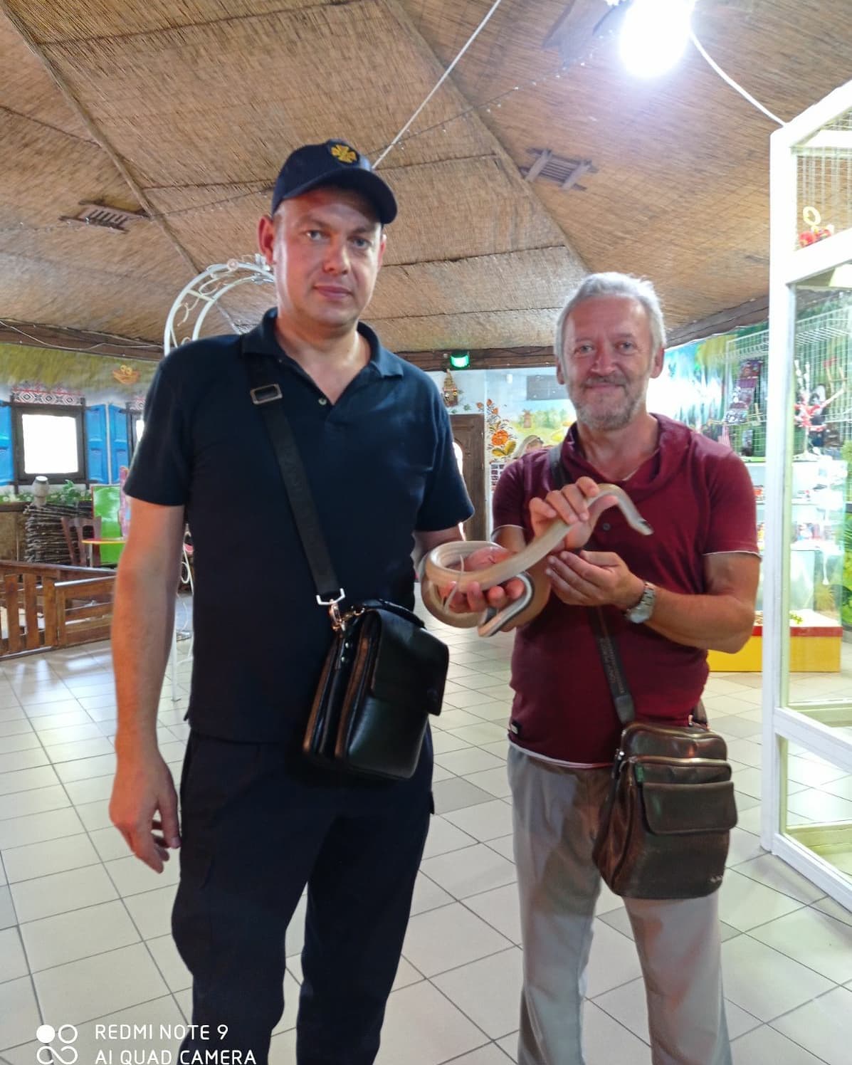 Змею отдали в зоопарк / фото: Трогательный зоопарк в парке Глобы