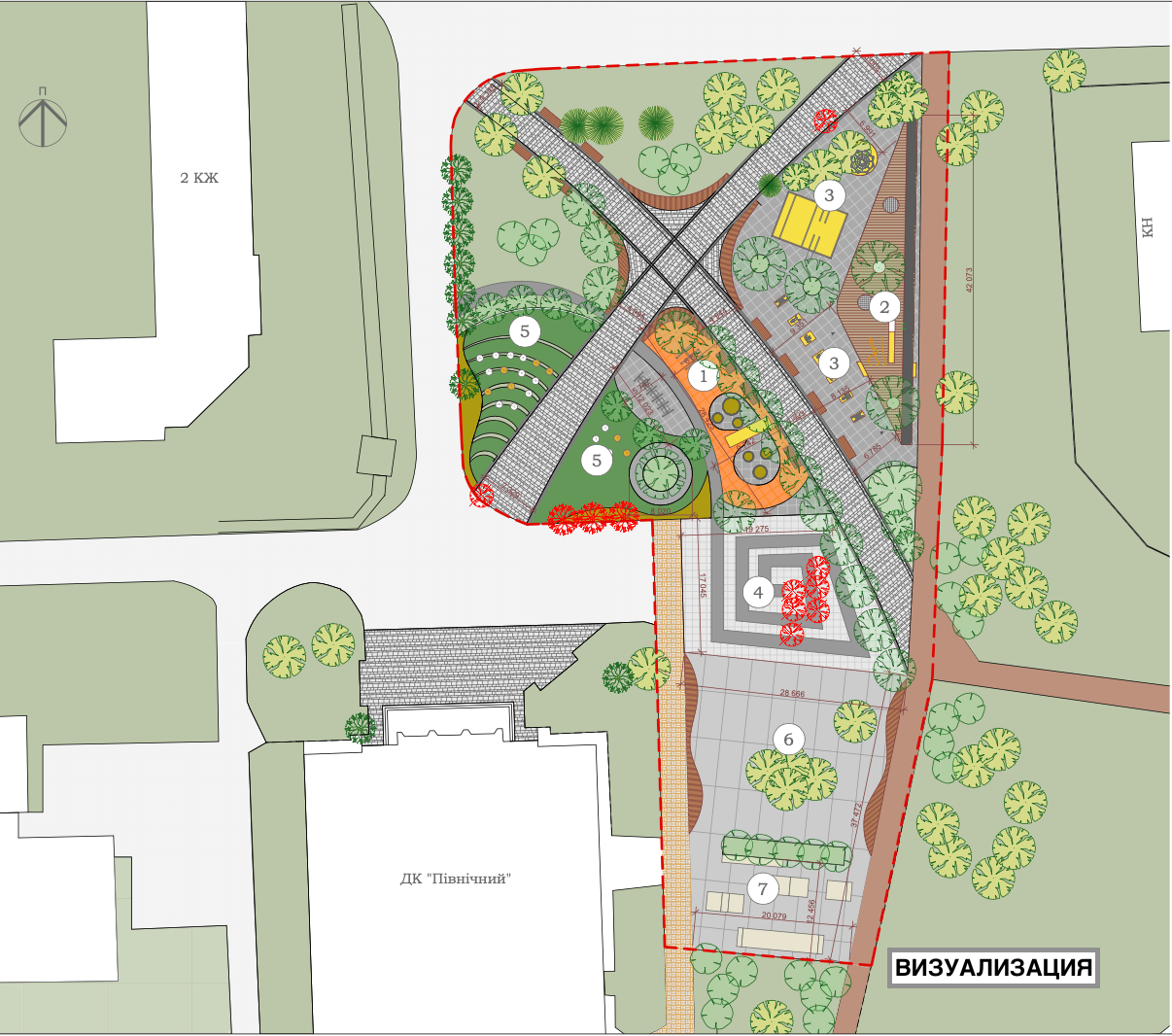 Где находится сквер / фото: fb Кисилевський Дмитро