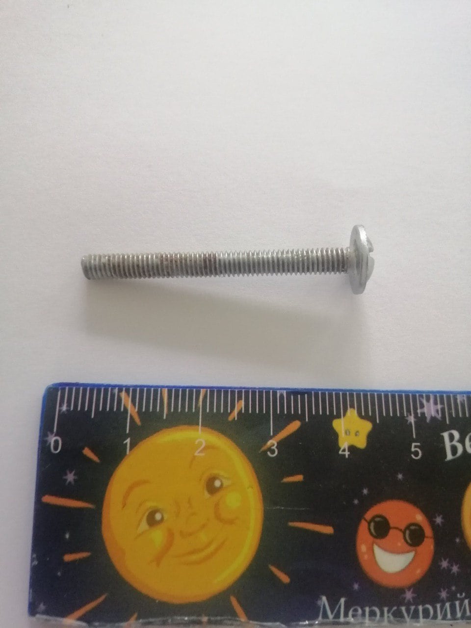 Дліна шурупа - 4 см / фото: fb Игорь Березнюк