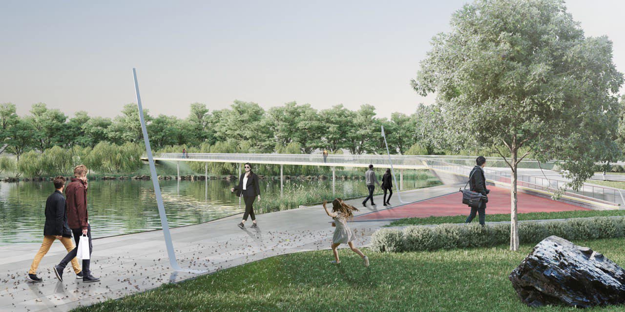 Планируется много зелени