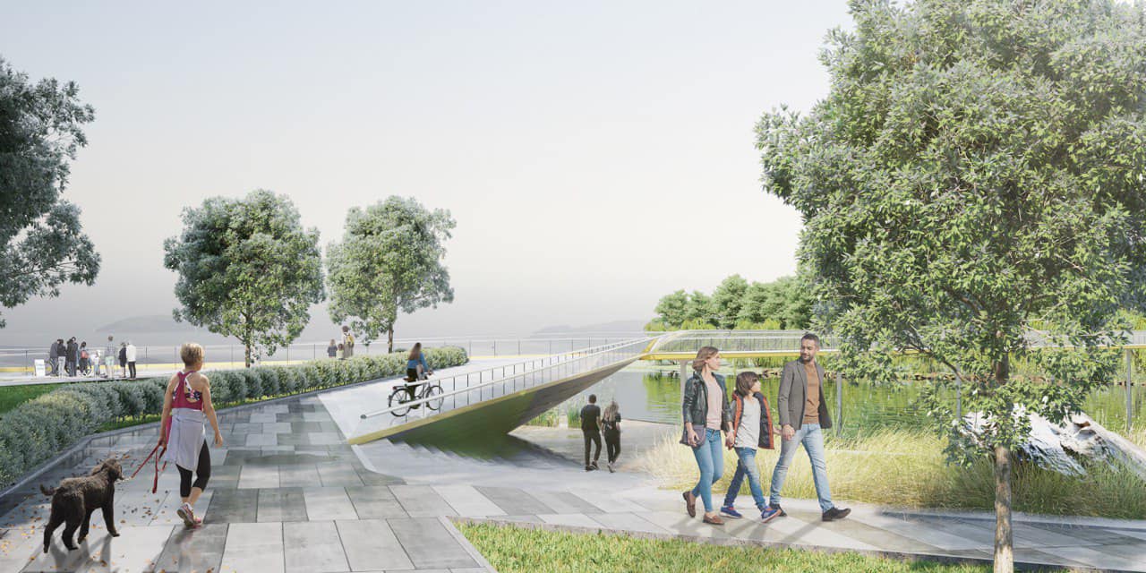 Такой станет набережная на левом берегу