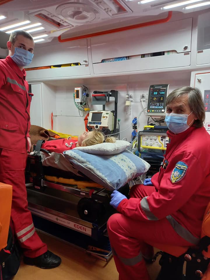 Жанну везут в Киев -