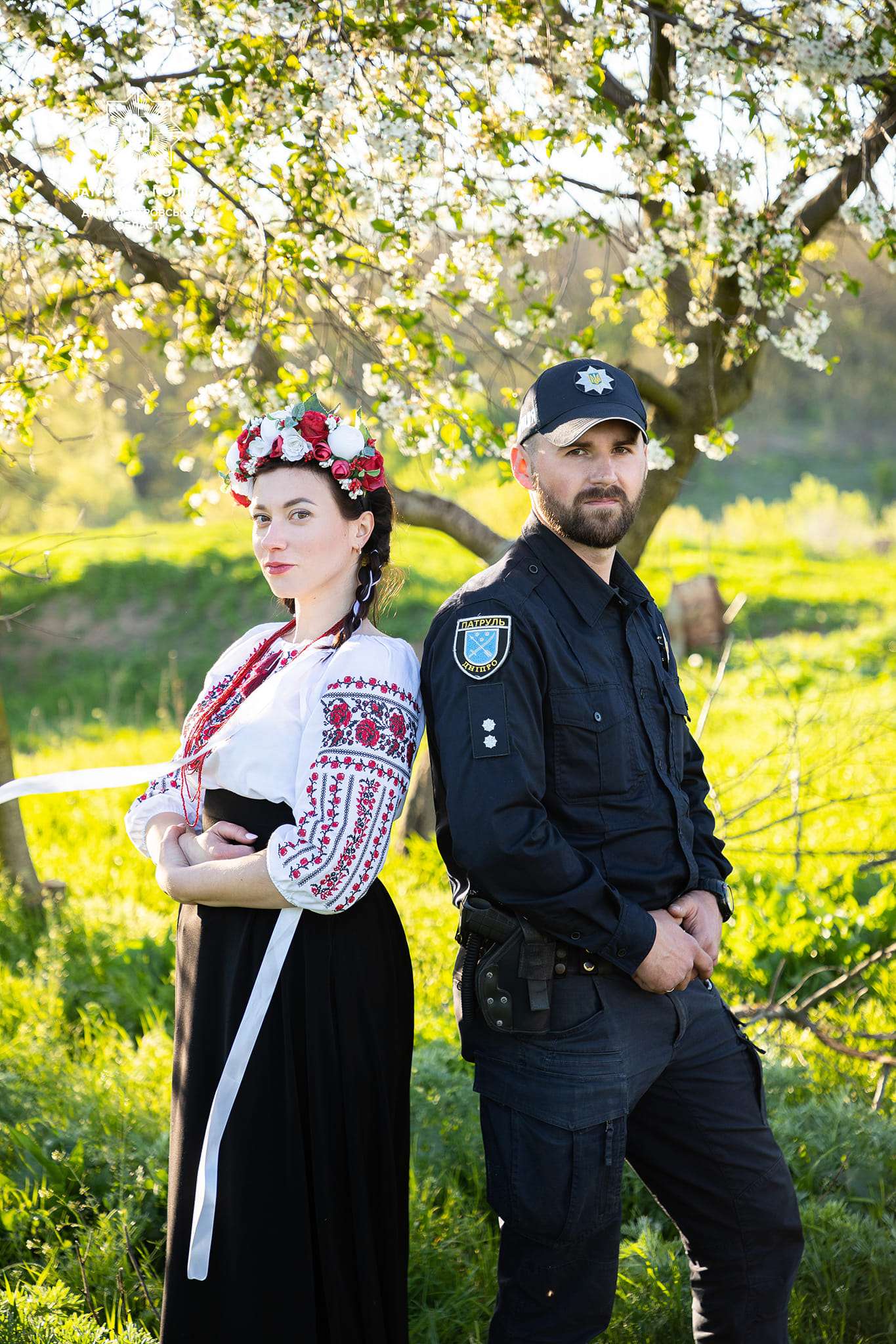 Патрульные говорят, что вышиванка – это броня -