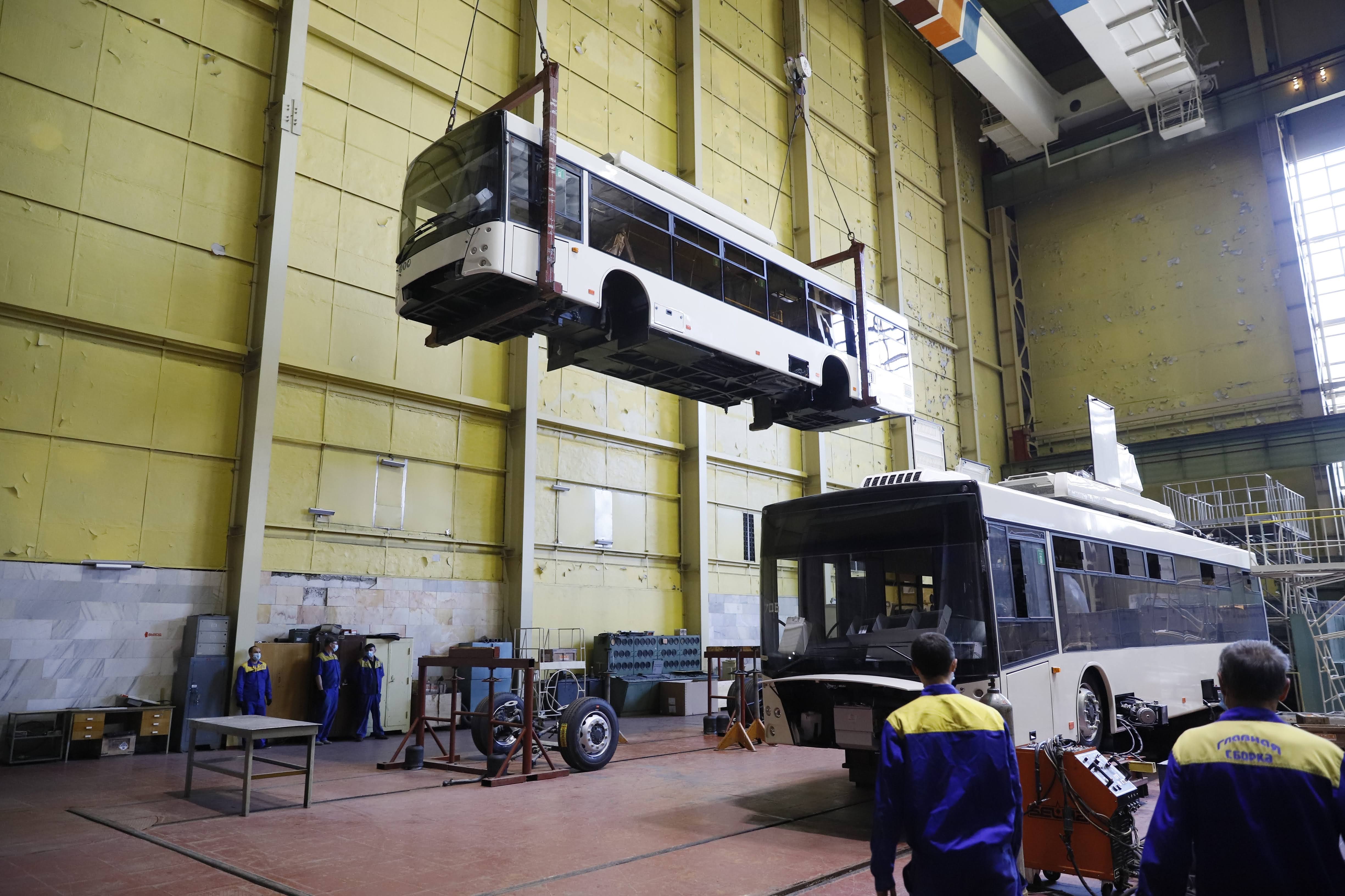 Тролейбуси виготовив Південмаш