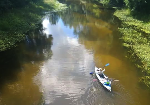 Выходные на Ворскле  - фото fb На байдарках из Днепра. Сплав, рыбалка.