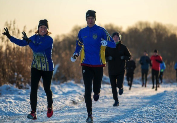 Крос-Мороз в Днепре - фото из афиши