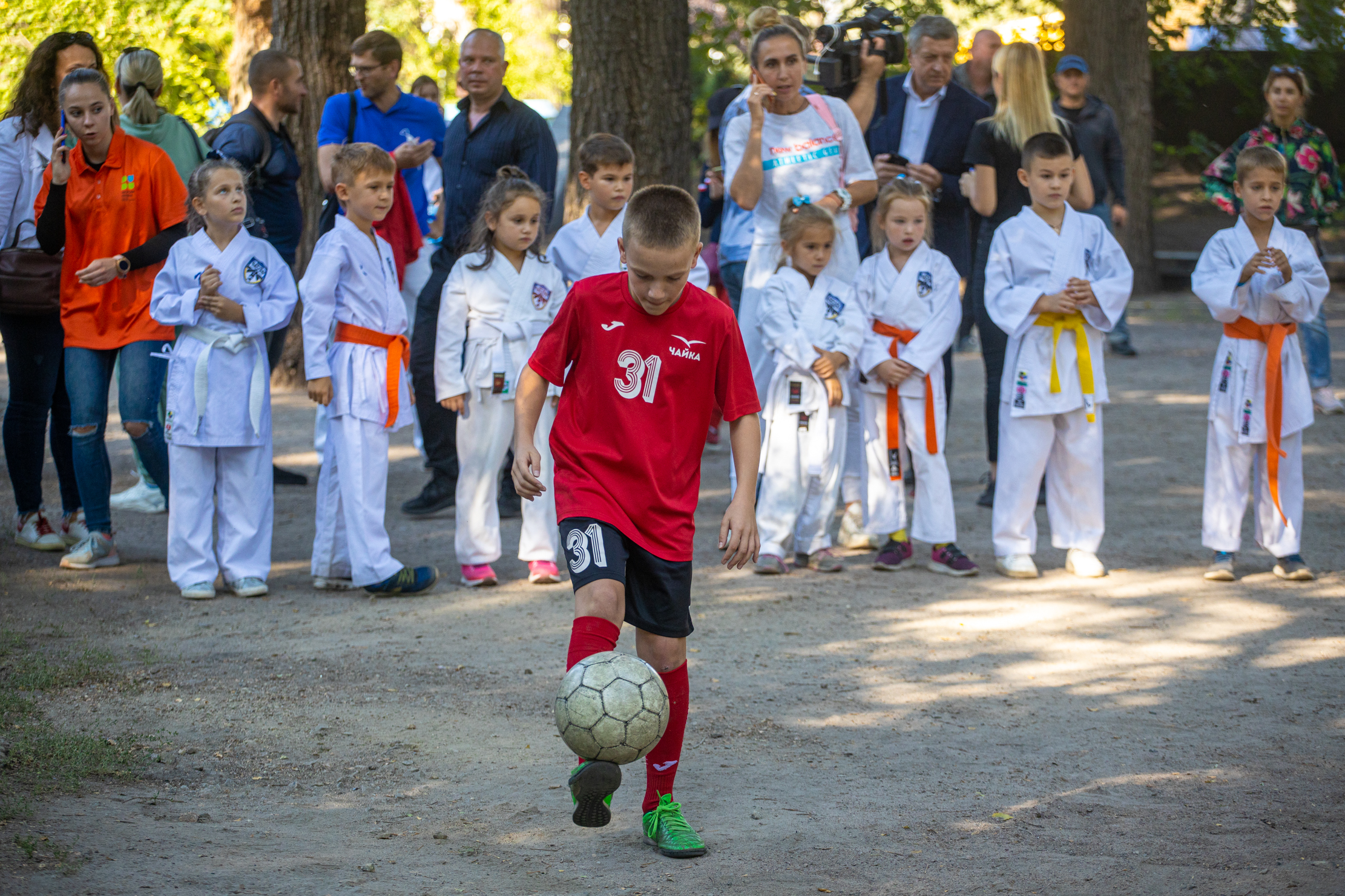 Круто: чемпион мира по фехтованию провел тренировку в "активном парке" в Днепре  фото 8 7