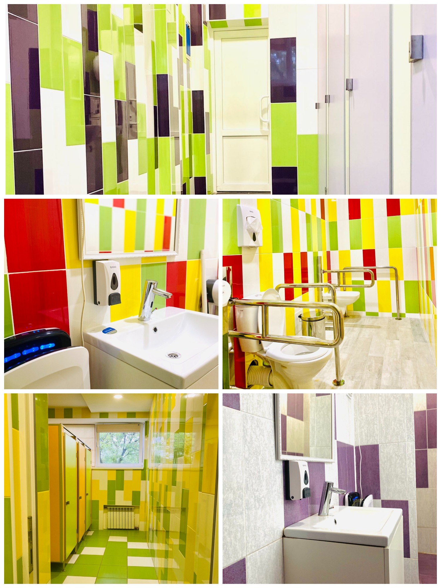 Туалет в школе №136 