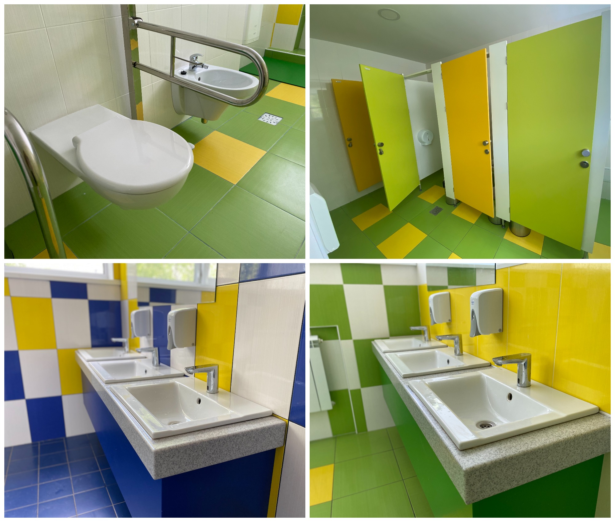 Туалет в школе № 111 в Днепре