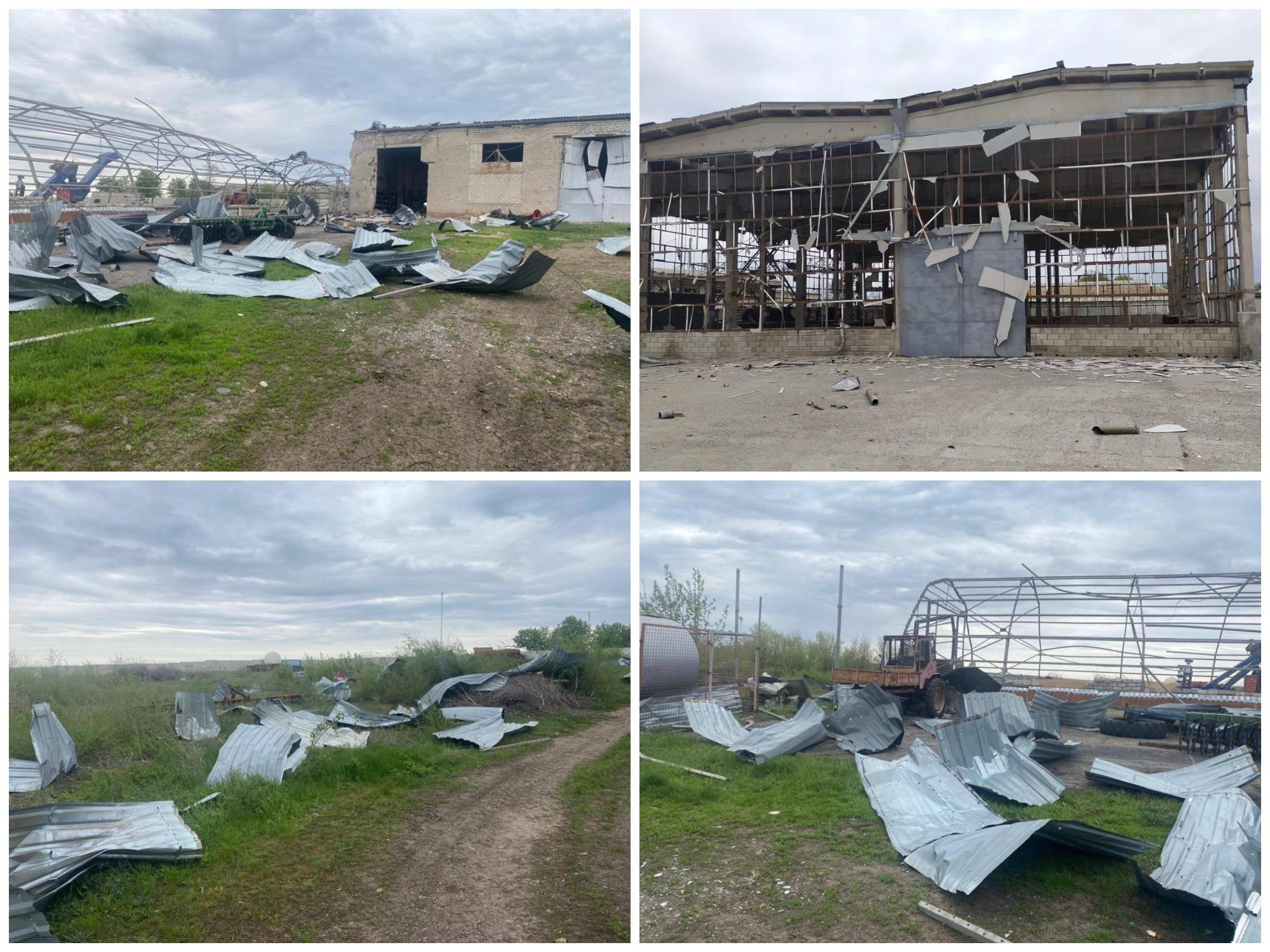 "Прилет"  в фермерские склады -