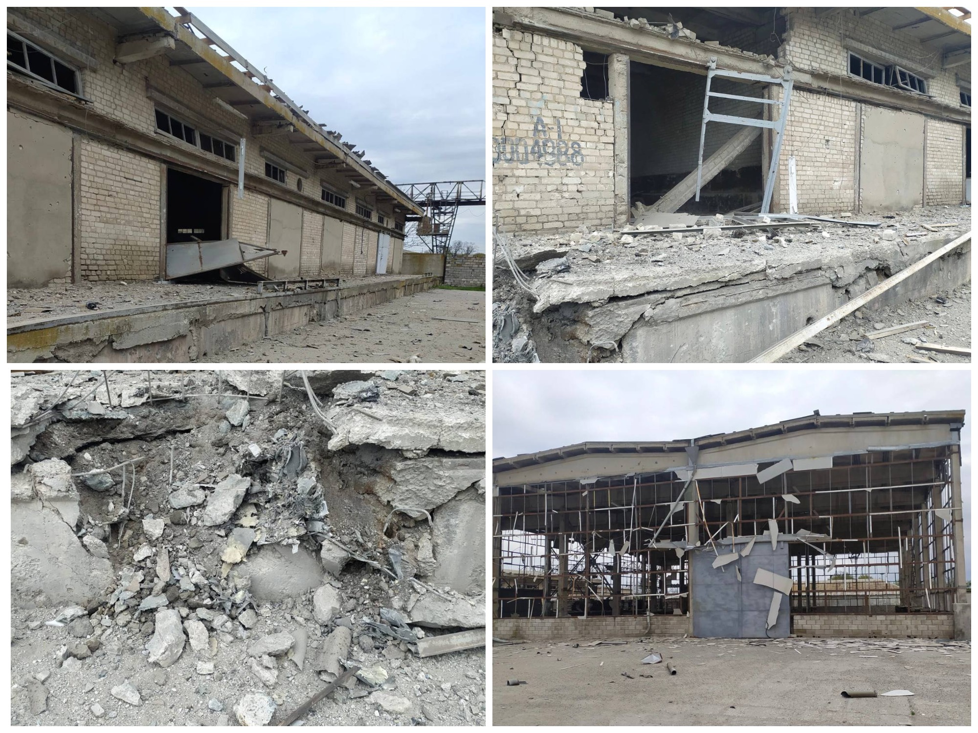 "Прилет" в промзону -