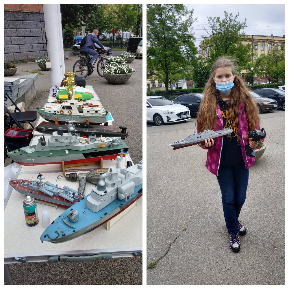 Вот такие катера состязались