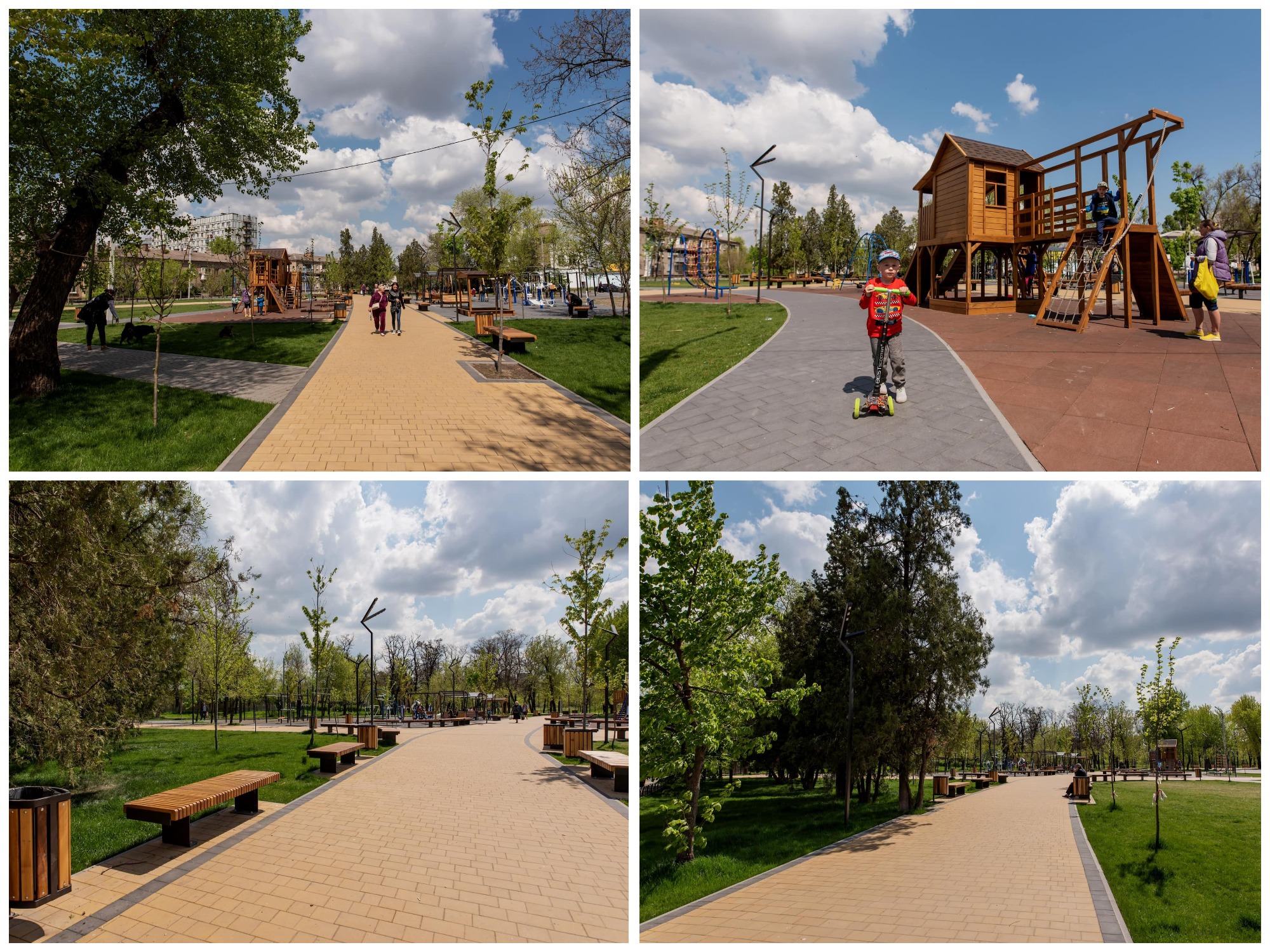 Новый сквер на Северном -