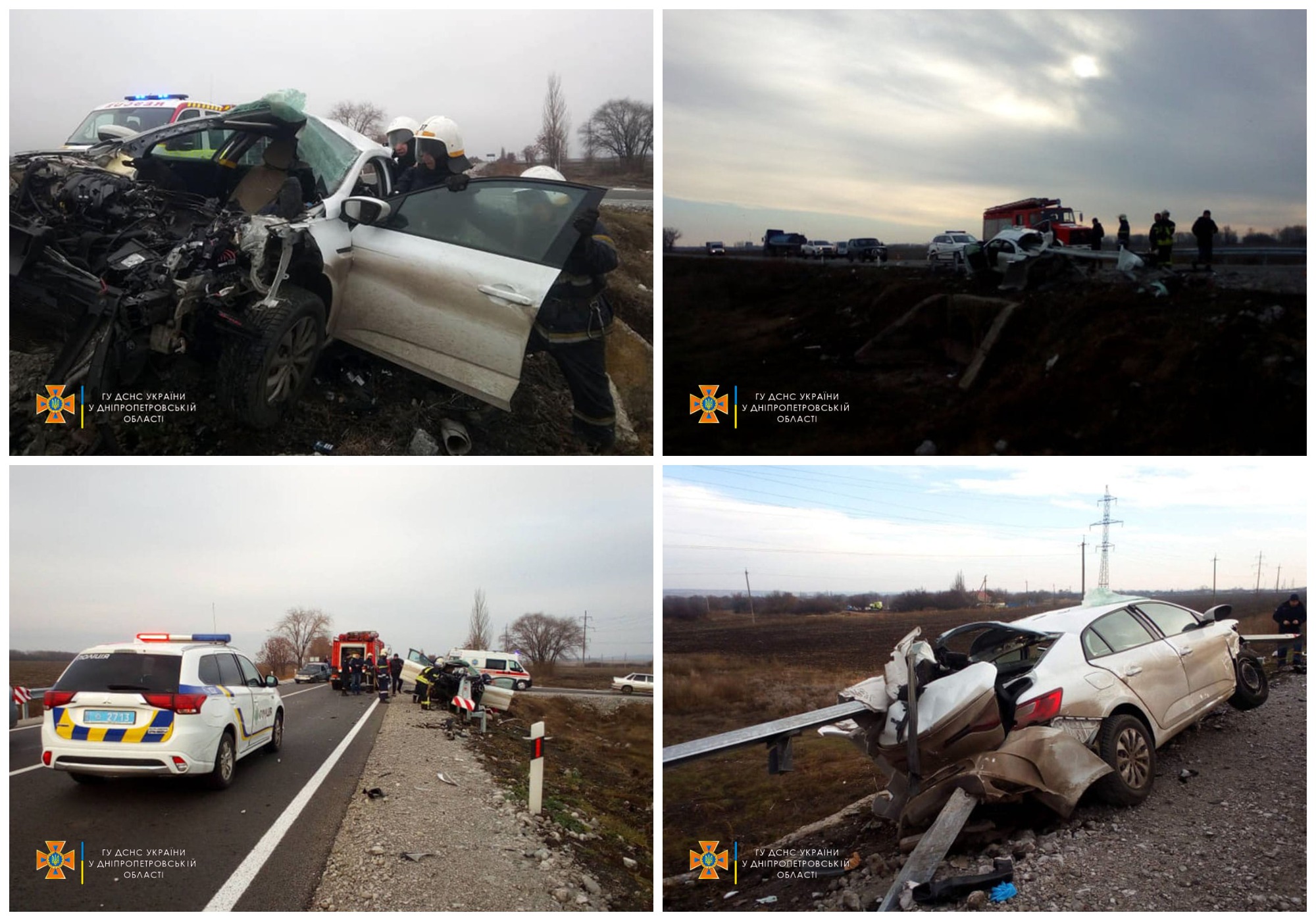 На трассе "Знаменка-Луганск-Изварина" произошло жуткое ДТП