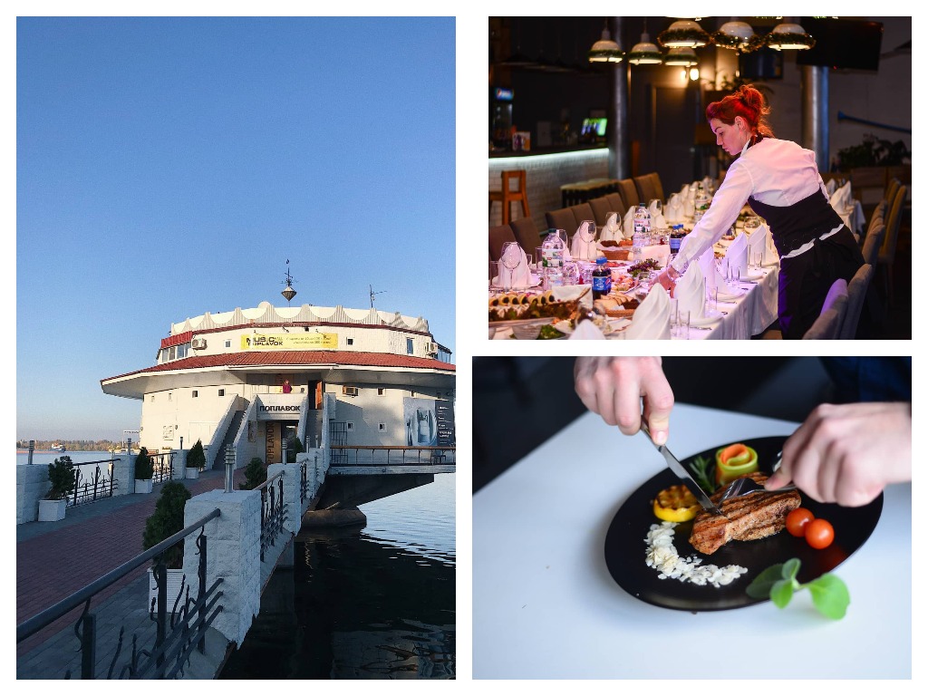 Новый год в ресторане "Поплавок" /  фото со странички заведения в Facebook