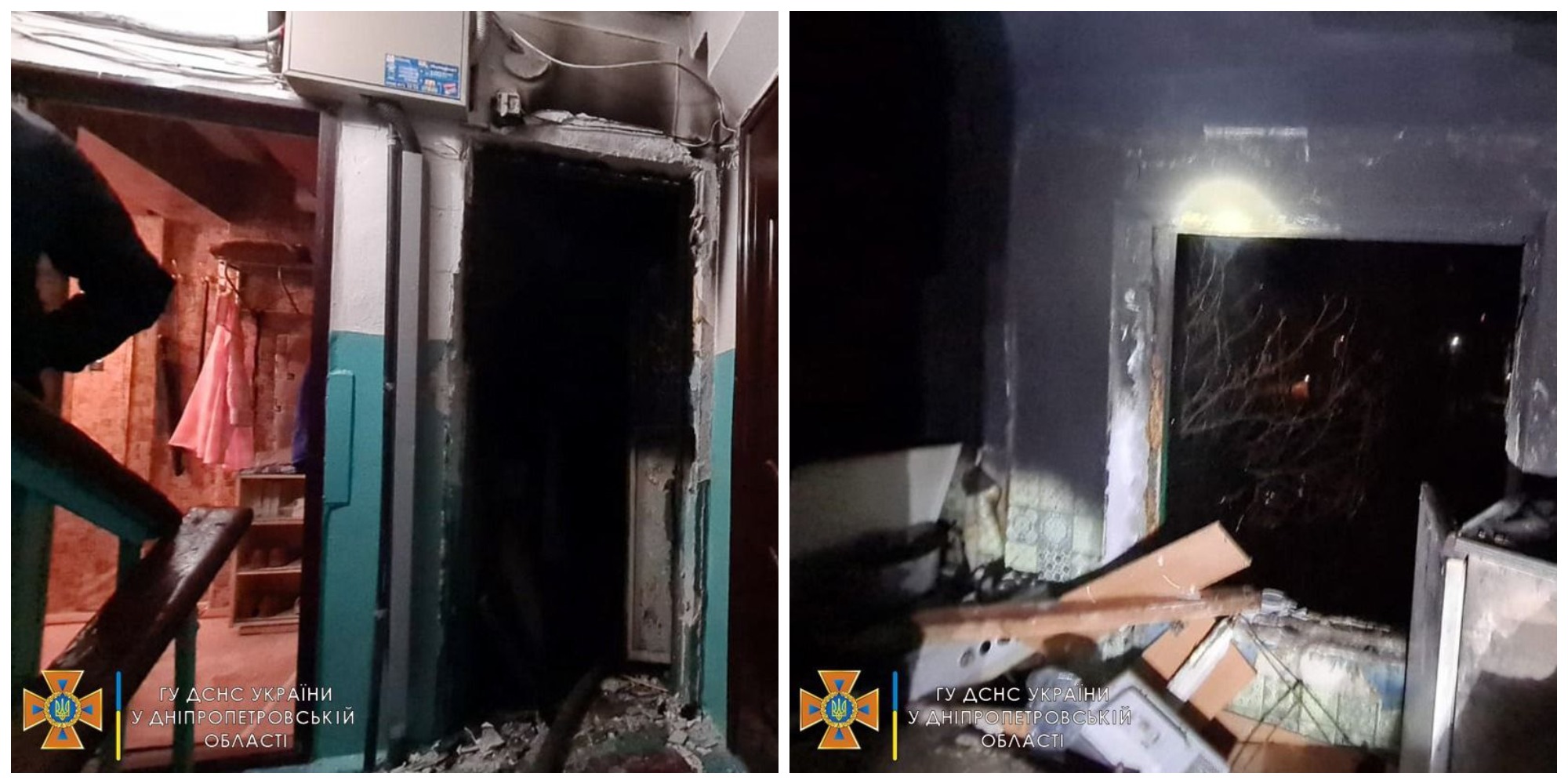 Во время взрыва пострадал мужчина