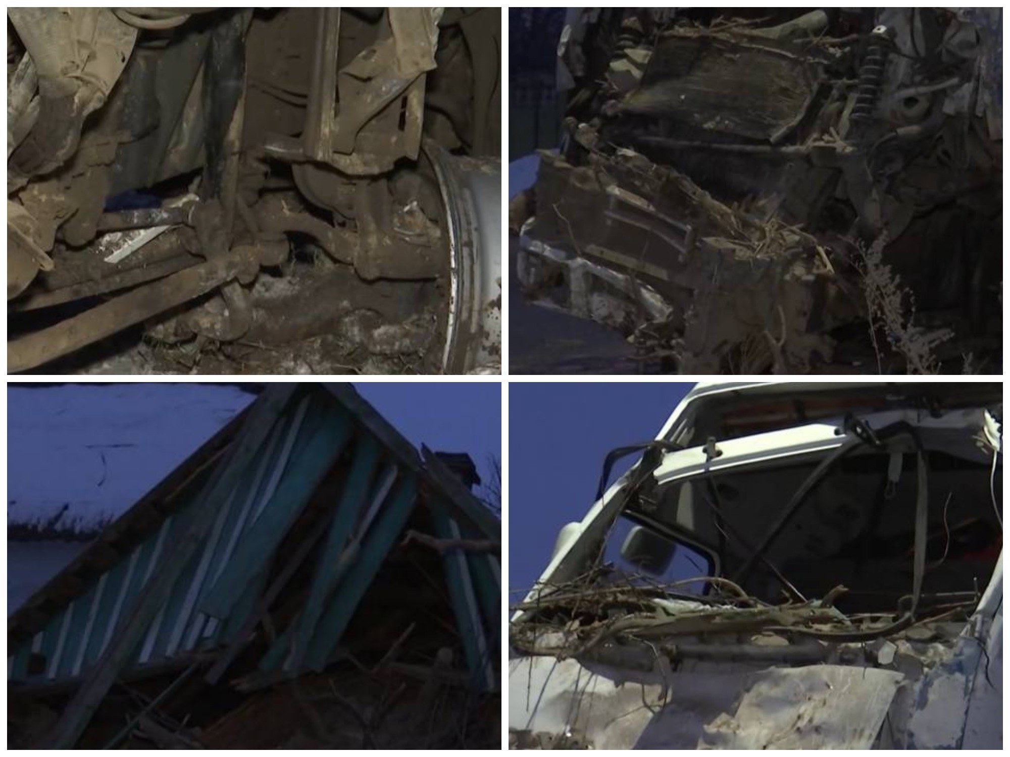 На Днепропетровщине фура съехала с трассы и снесла жилой дом