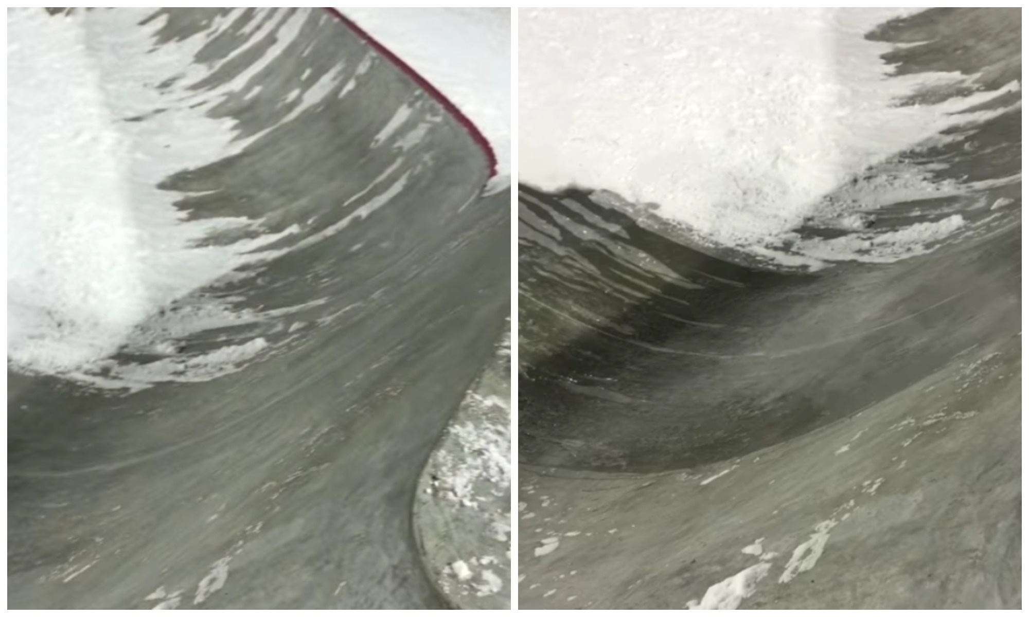 Горка для катания на санках в скейт-парке -