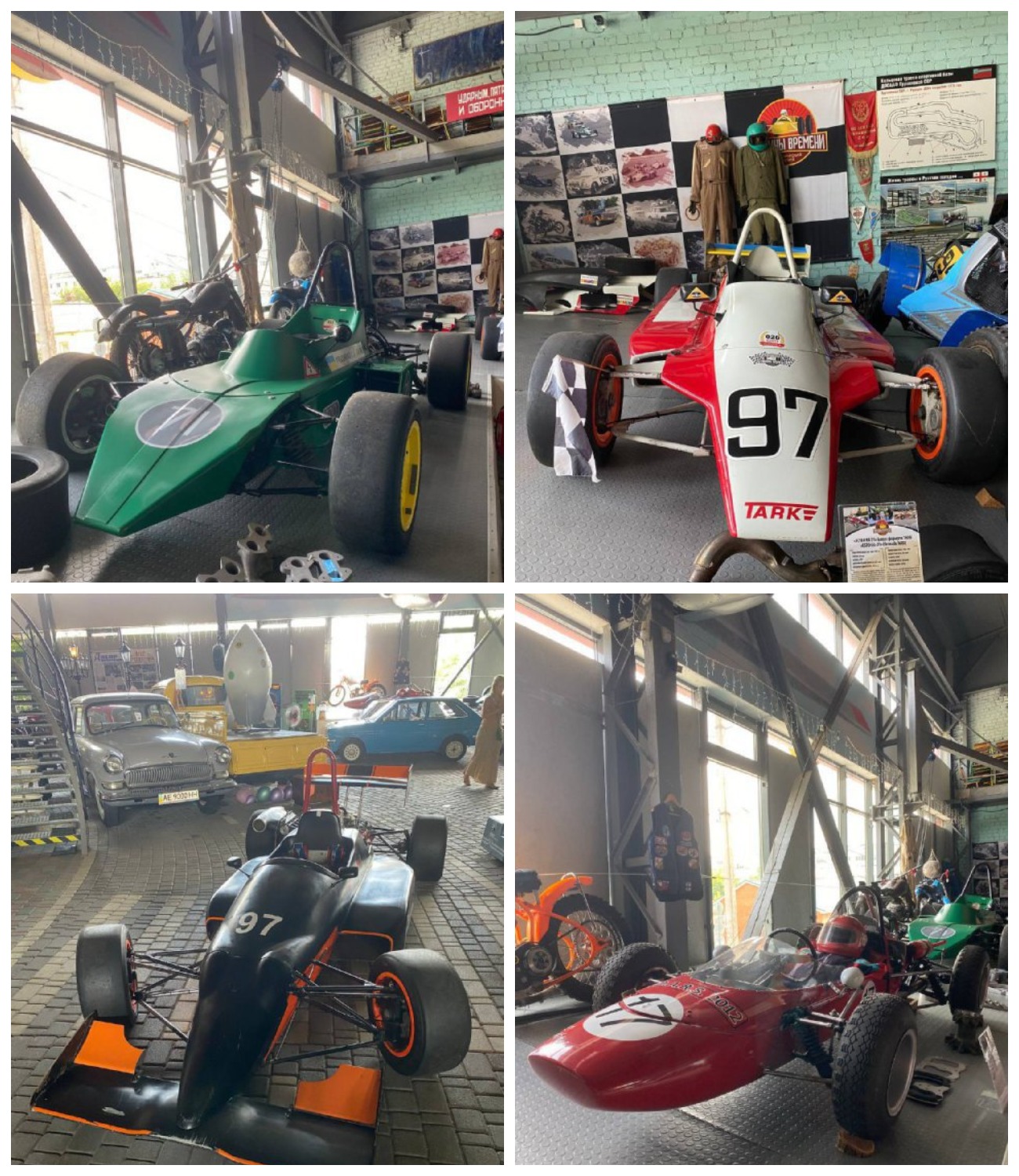 Вот такие болиды проедут по трассе / фото: "Мост-Днепр"