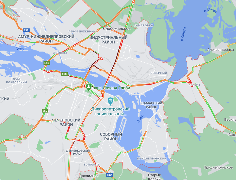 Снег и гололедица в Днепре: какая ситуация на дорогах и с транспортом фото 1