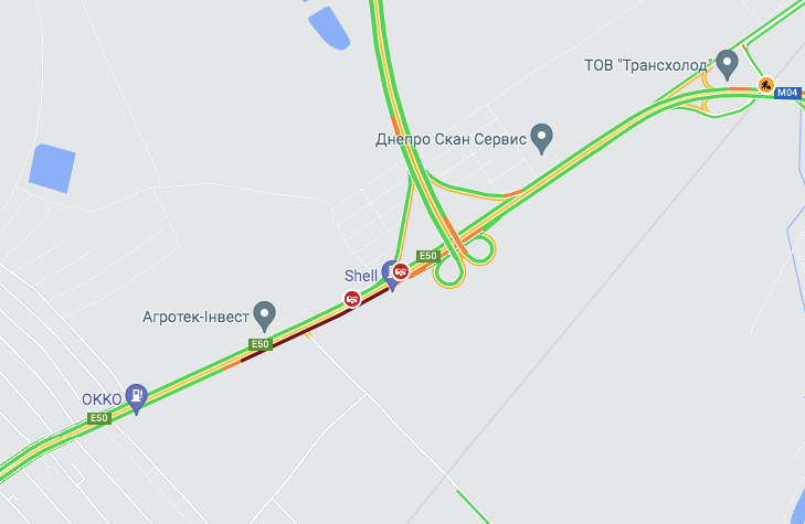 На выезде из Подгородного столкнулись три фуры фото 1