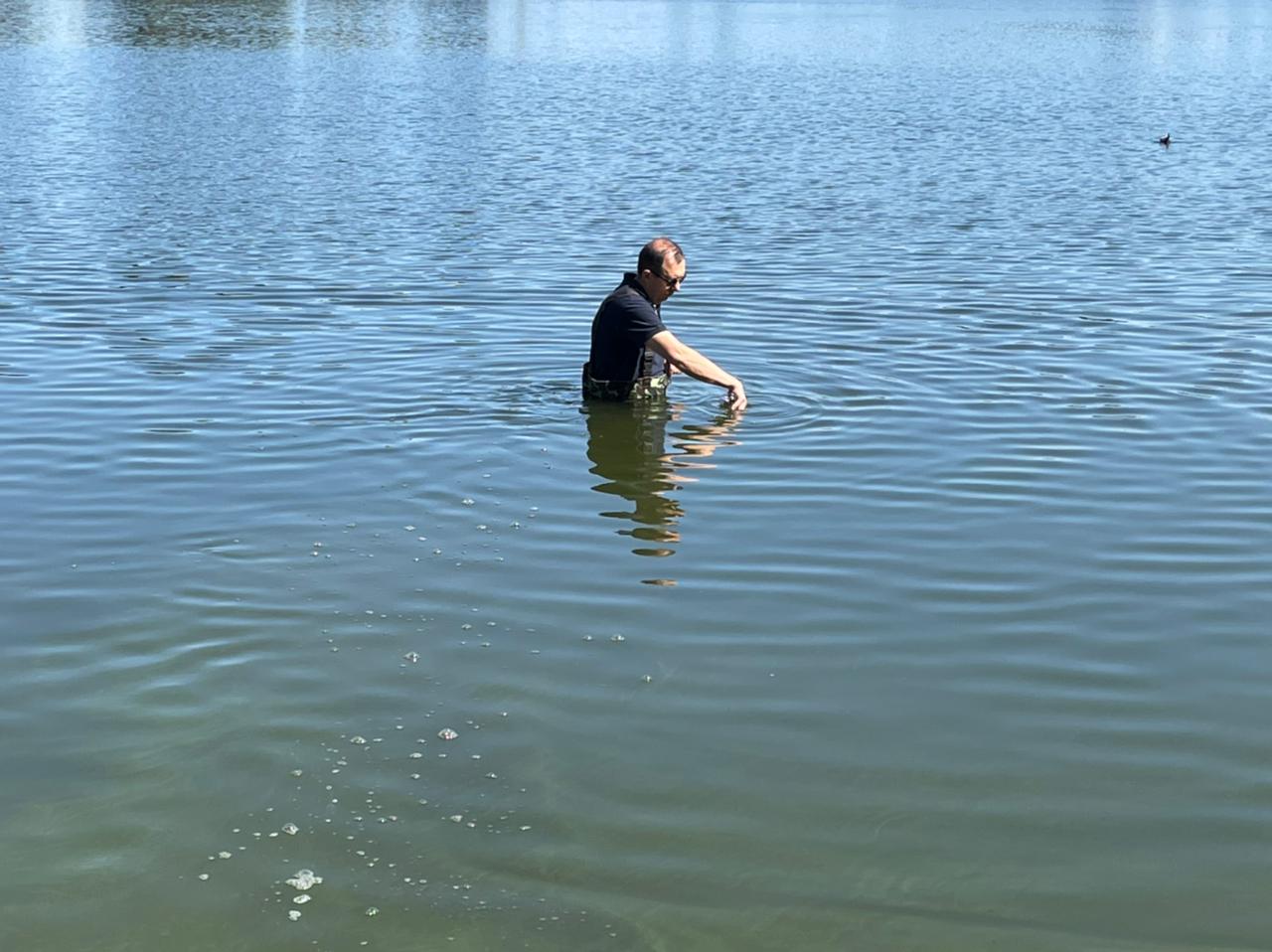 Озеро Котлован готовят к зарыблению фото 3 2