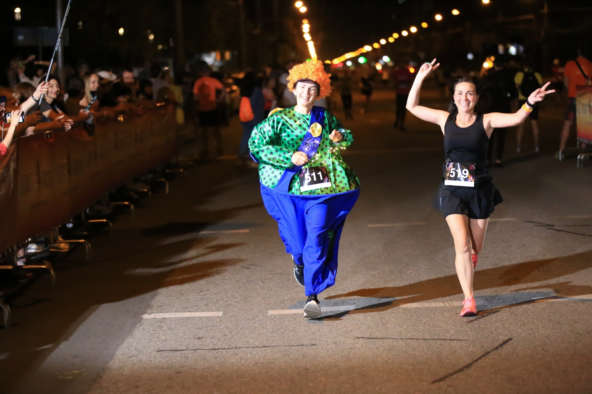 Люди приходили даже в смешных костюмах