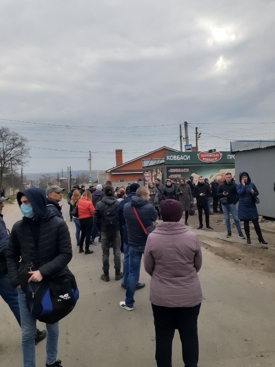 Очереди собираются огромные / фото: Городской Транспорт Днепра