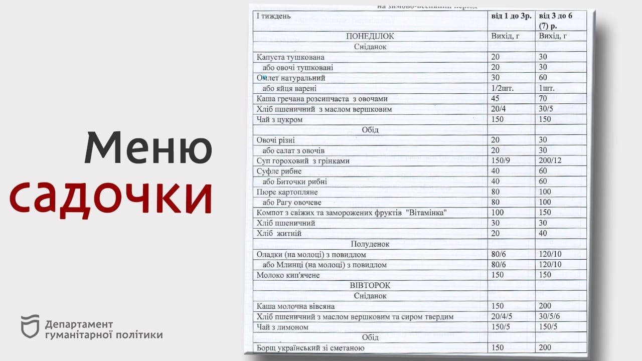 Гратен, пудинг и чахохбили: чем будут кормить детей в школах и детсадах Днепра фото 1