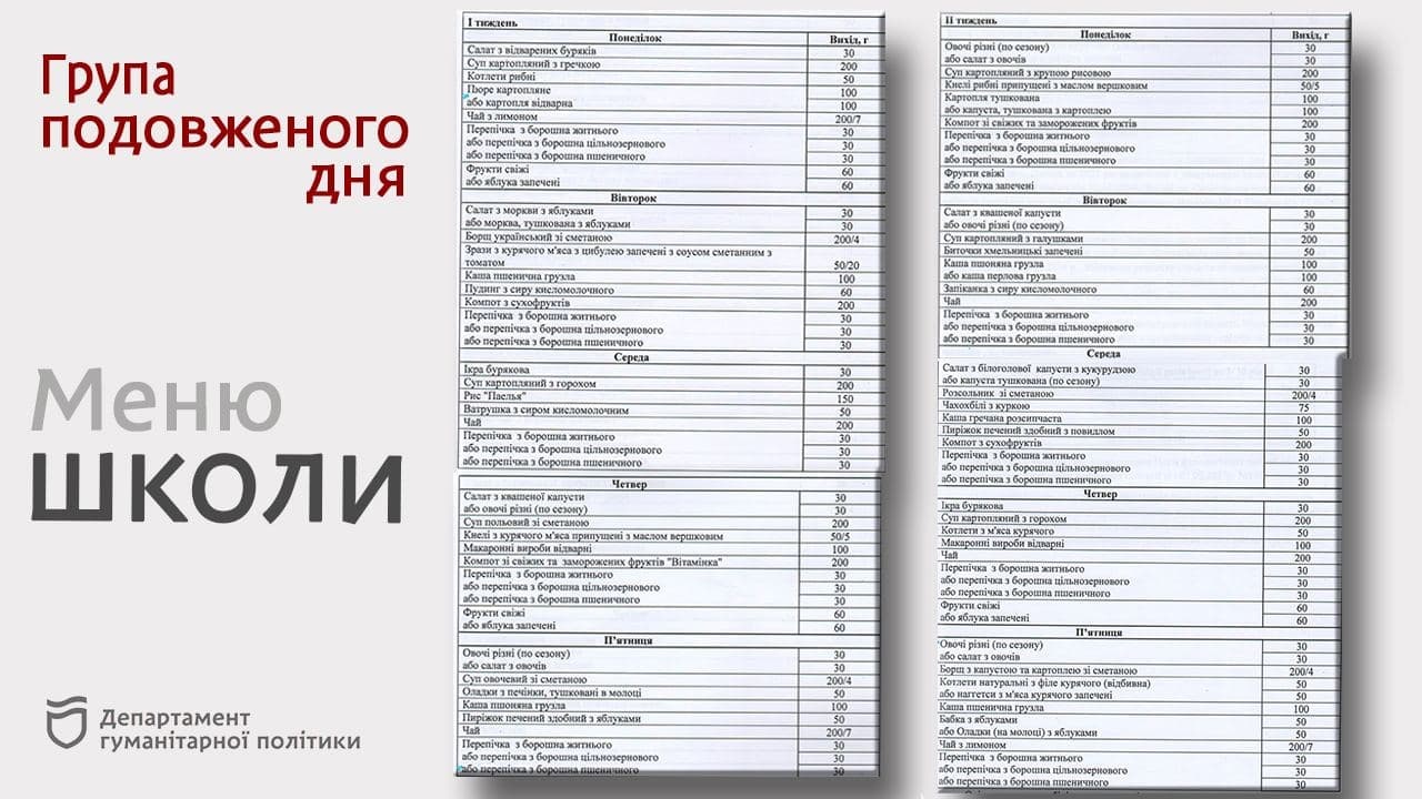 Гратен, пудинг и чахохбили: чем будут кормить детей в школах и детсадах Днепра фото 7 6