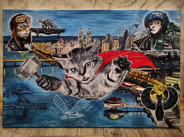 Картина выглядит круто / фото: @biloustaras