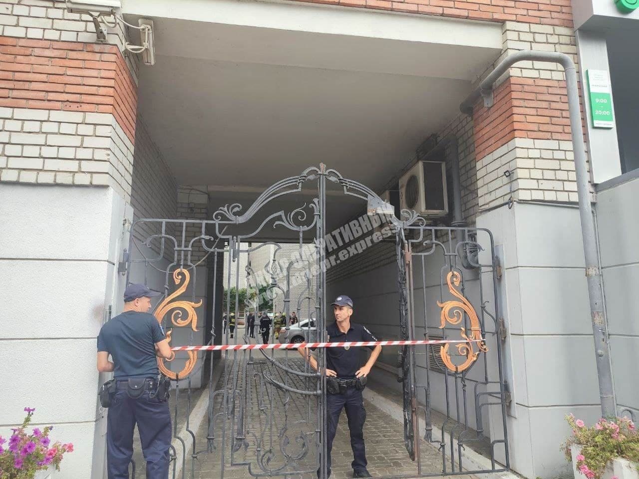 Место взрыва на Литейной / фото: Днепр оперативный