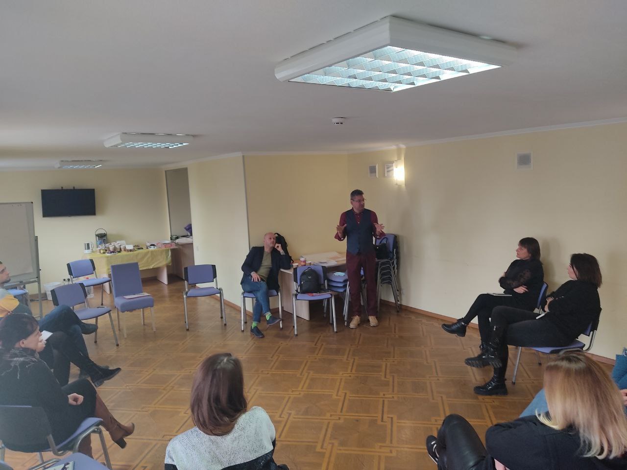 В Днепре провели мастер-класс по преодолению кризисных ситуаций для представителей медиа