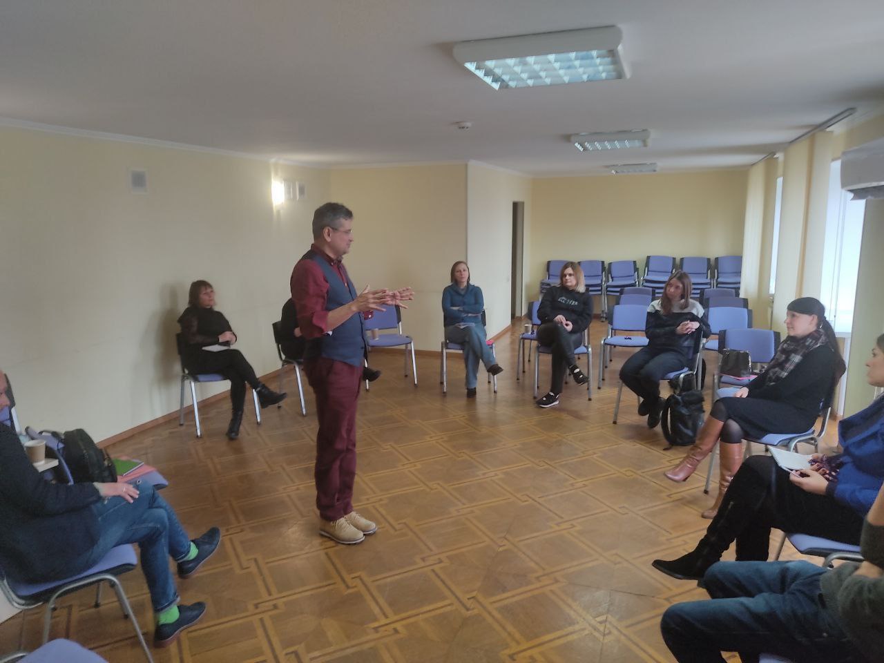 В Днепре провели мастер-класс по преодолению кризисных ситуаций для представителей медиа фото 1