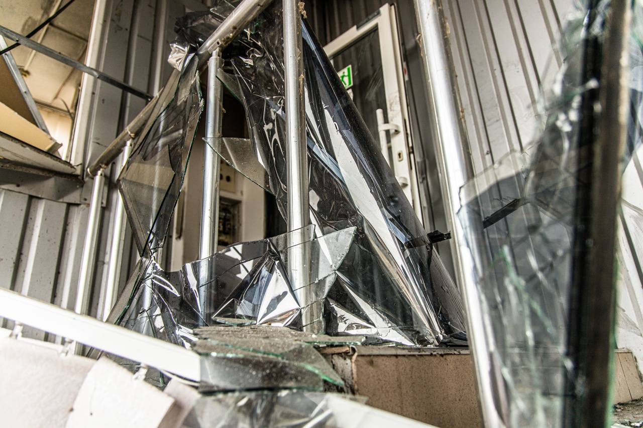 Резниченко показал, как выглядит предприятие после ночного удара дронами по Днепру -