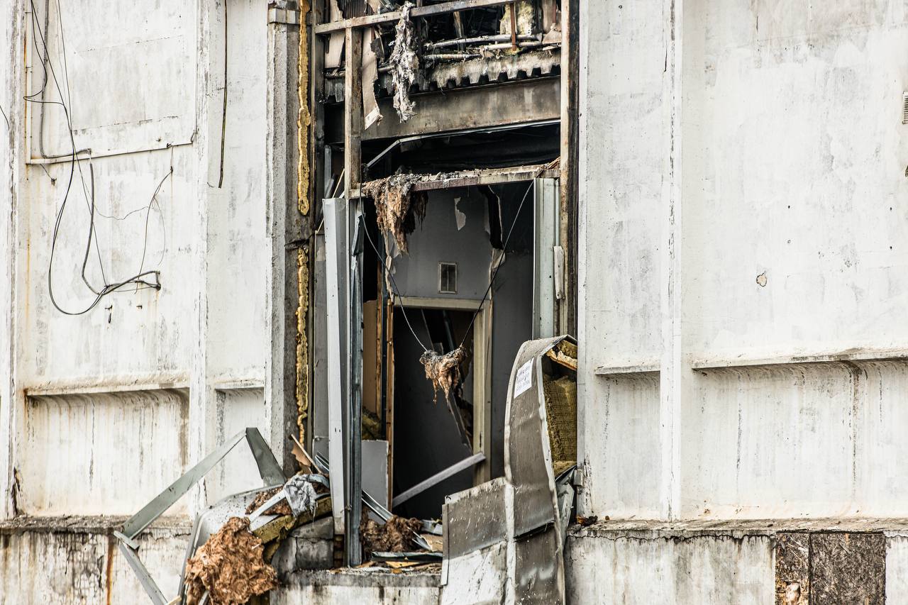 Резниченко показал, как выглядит предприятие после ночного удара дронами по Днепру -