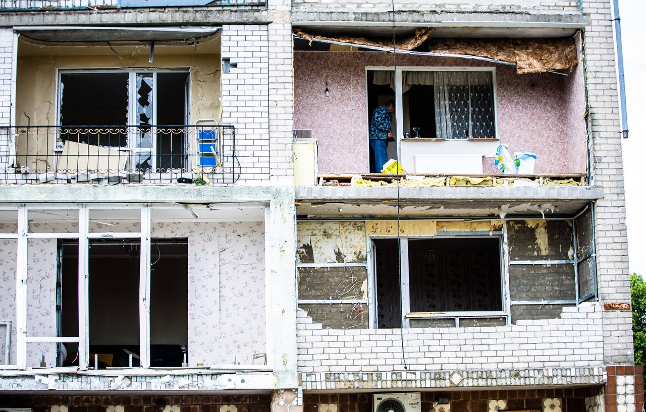 В ОВА показали, як виглядає Синельниківський район після нічної атаки фото 1