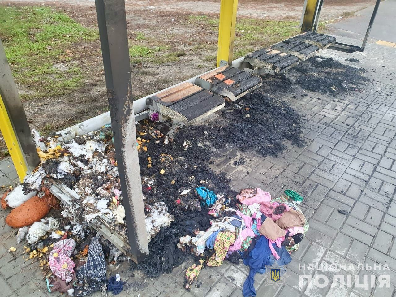 В Днепре сгорел мемориал памяти погибшим в доме на Победе.