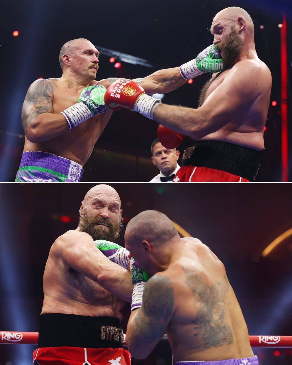 Кадри з поєдинку