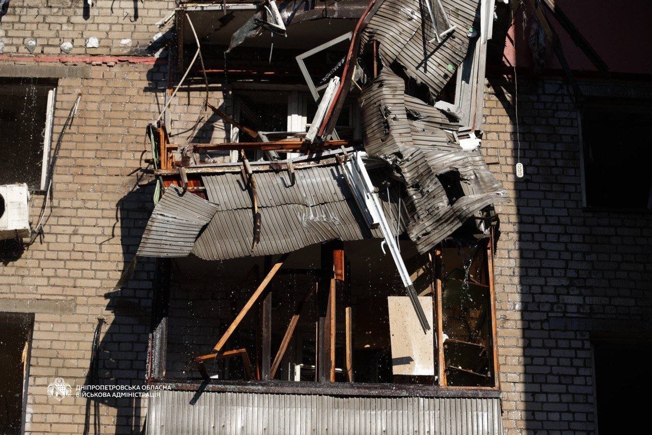 Последствия атаки на Днепр