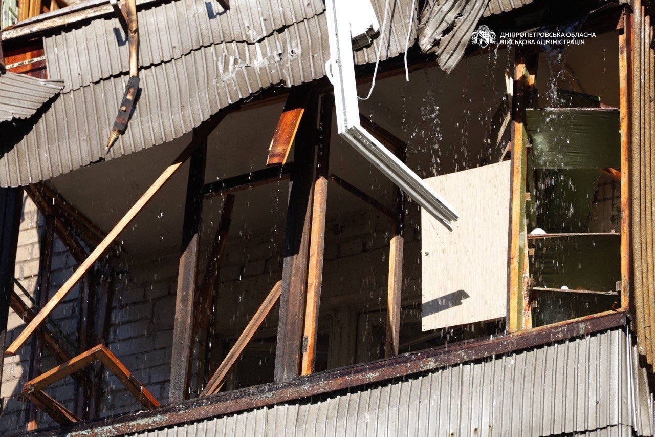 Последствия атаки на Днепр