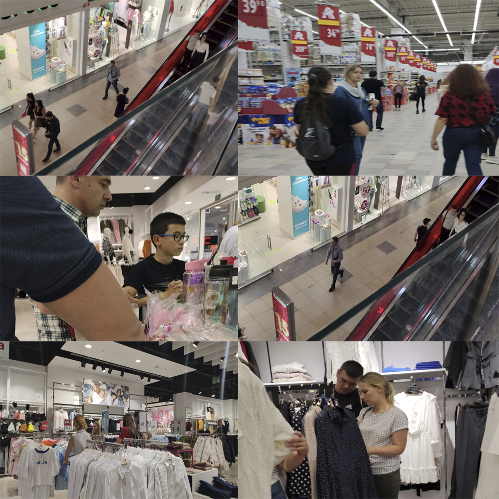 Посетители массово ходят без масок