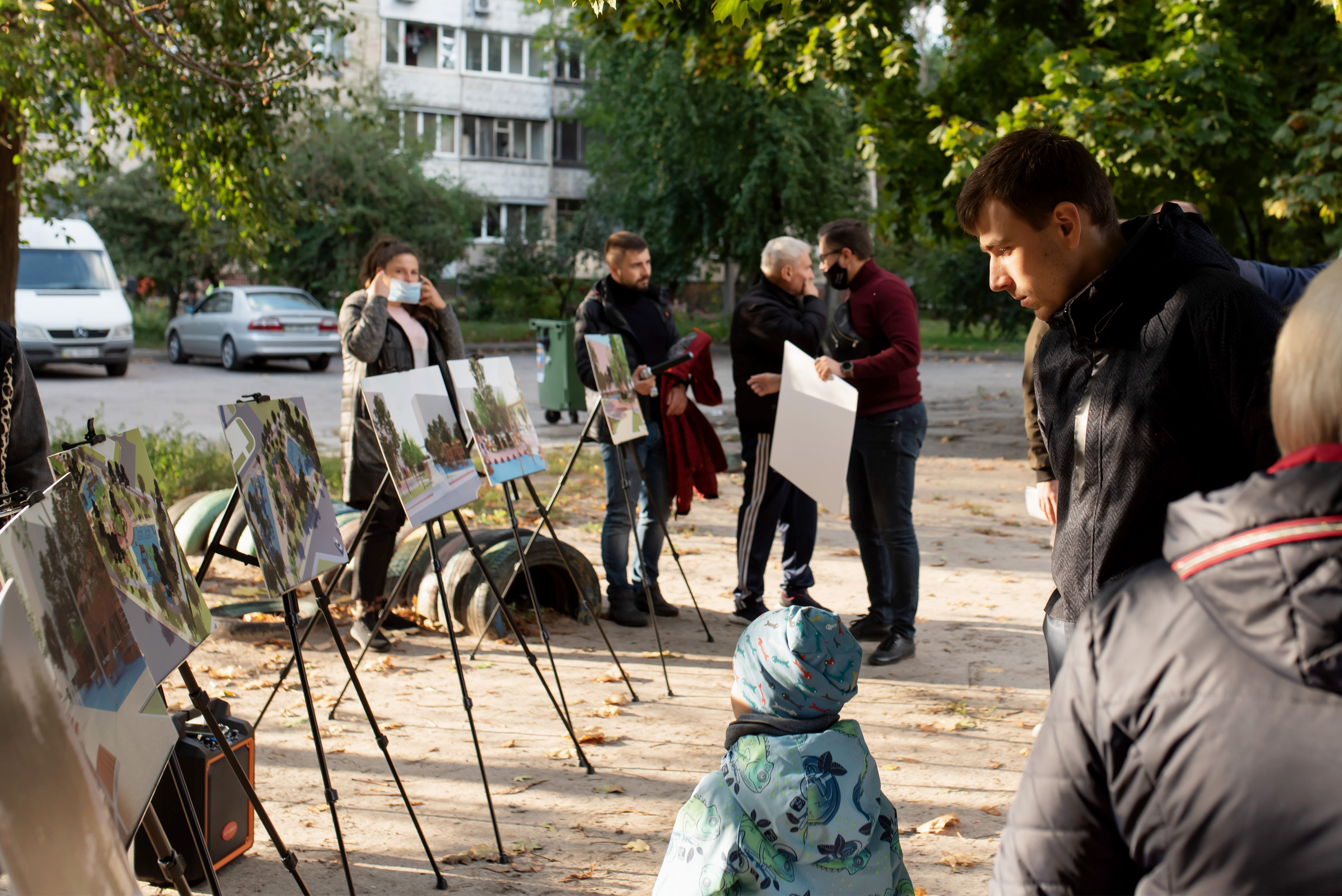 В Индустриальном районе реконструируют сквер на Янтарной фото 7 6