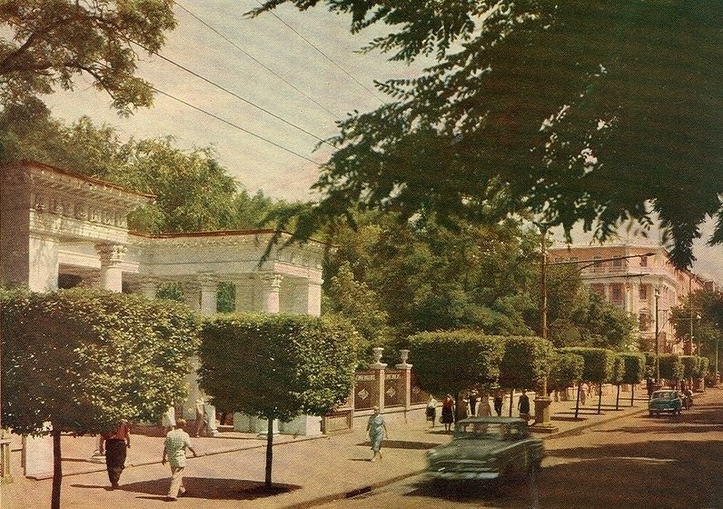 Детский парк на месте оперного 1964 год