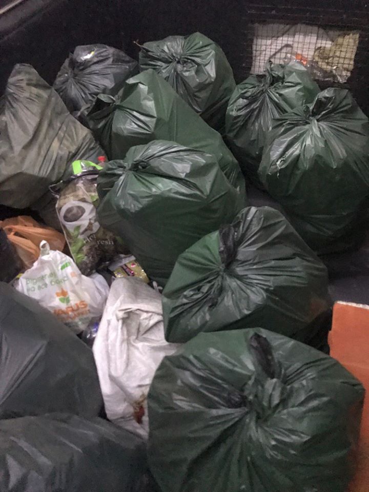 Мусор, который собрал Денис / фото: Денис Шеремета