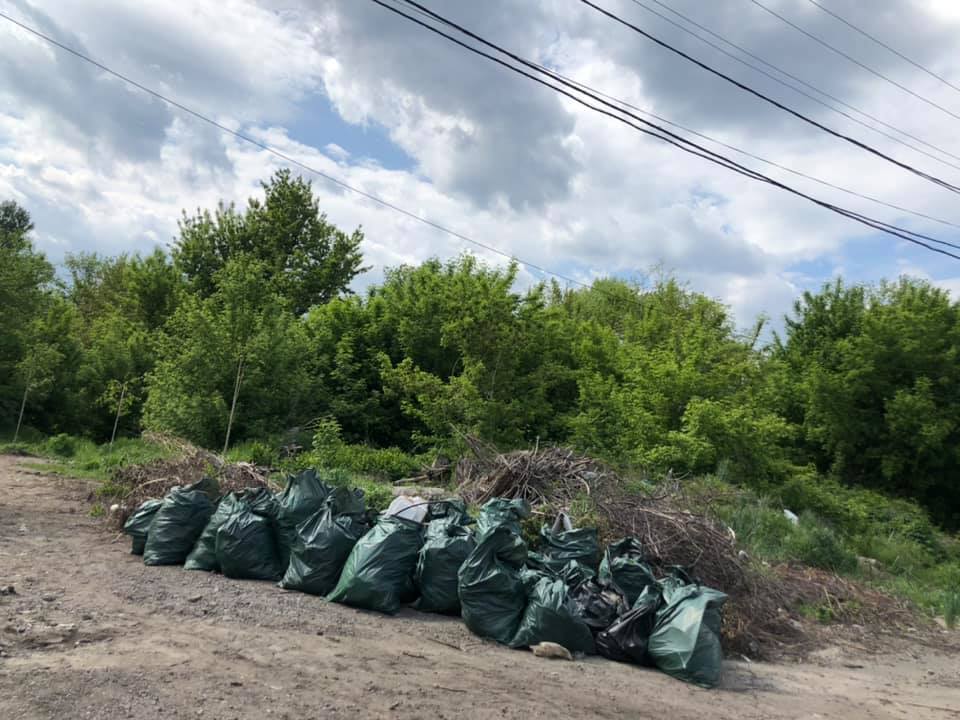 Мусор собрали, скоро его вывезут / фото: Юлия Гуртовая